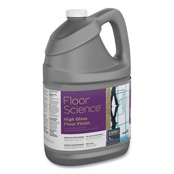 Diversey™ Floor Science Premium High Gloss Floor Finish, Clear Scent, 1 Gal Container,4-ct freeshipping - TVN Wholesale